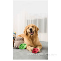 Hollow Rubber Interactive Dog Toy Ball Rugby